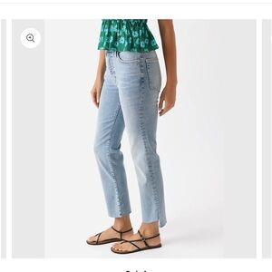 Frame Le High Straight Cascade Hem 28 Jean